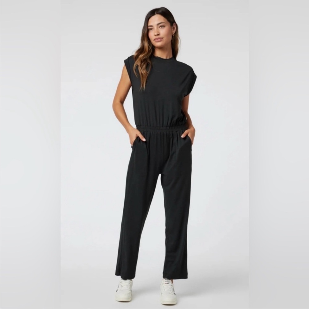 Vuori Charcoal Black Women's Jumpsuit